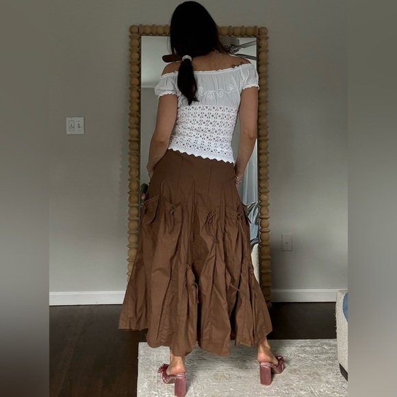 Cordelia Whimsical Corset Waist Full Skirt - Picture 3 of 12